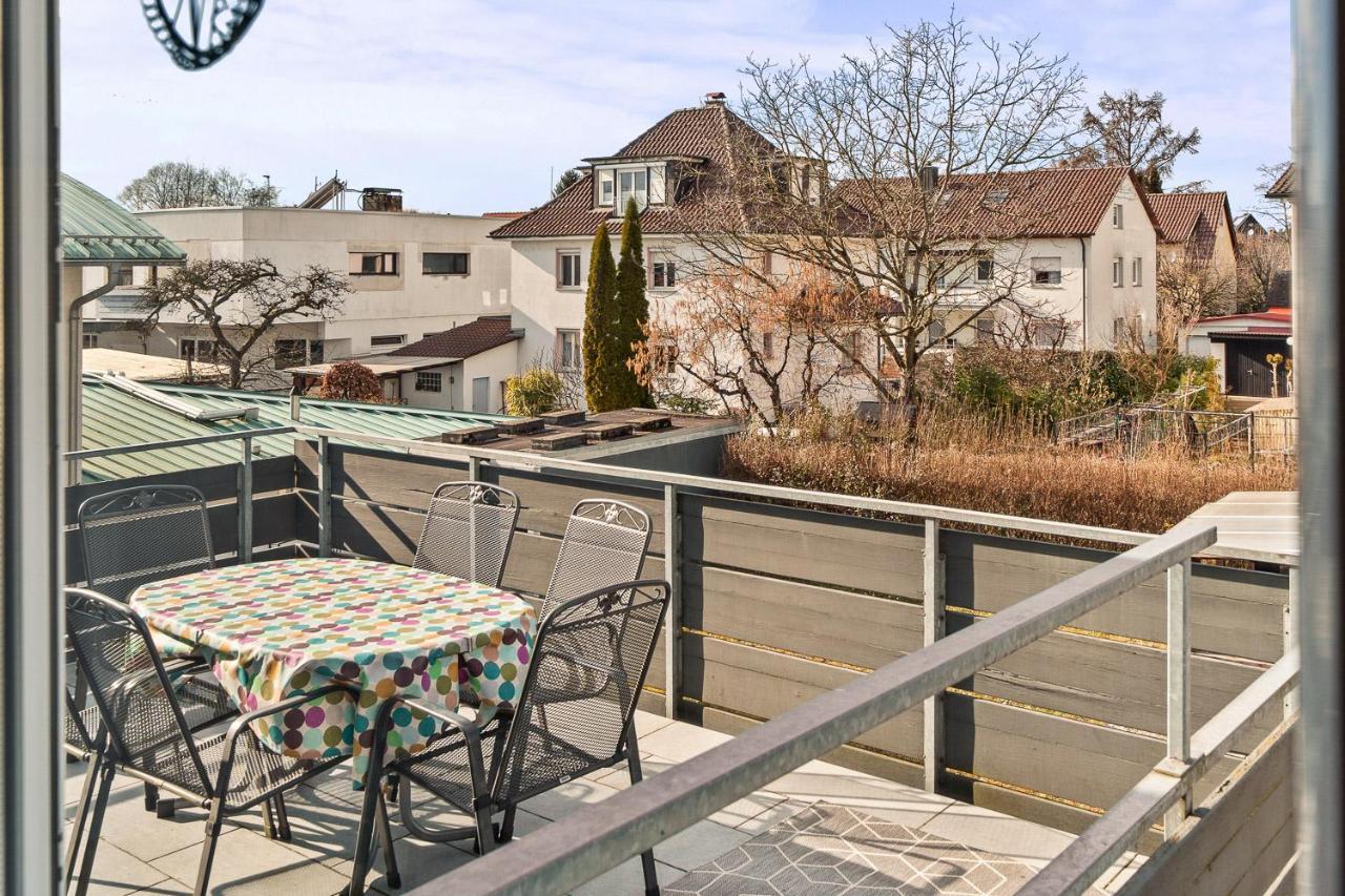 Apartment Fuer Bis Zu 6 Personen Mit Terrasse Und Klima 腓特烈港 外观 照片